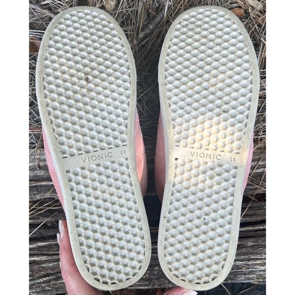 Vionic WOMEN’s Jean suede pink slip on sneakers Size 9.5 - Picture 10 of 11